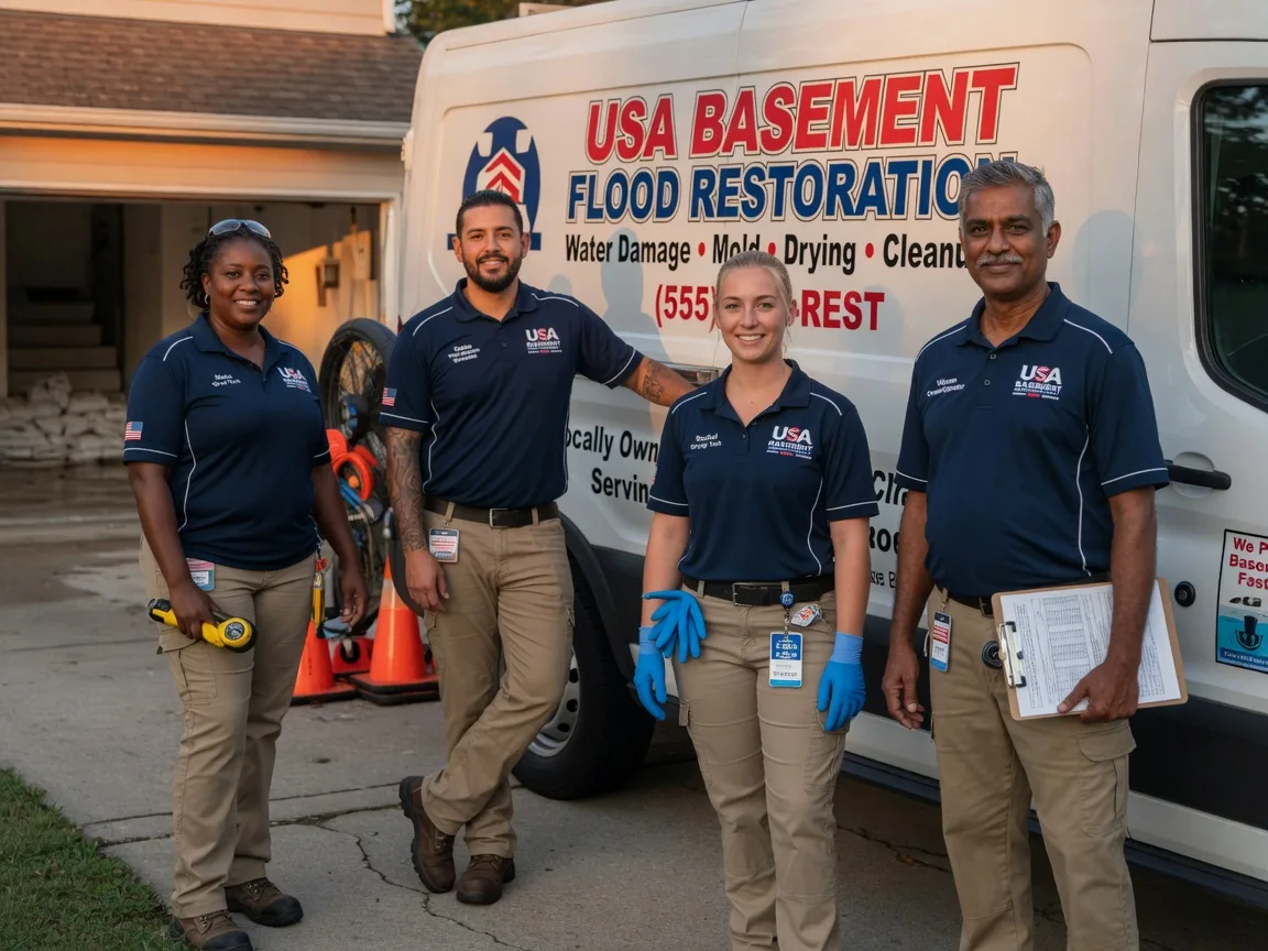 Basement Flood Cleanup company in Snook, TX